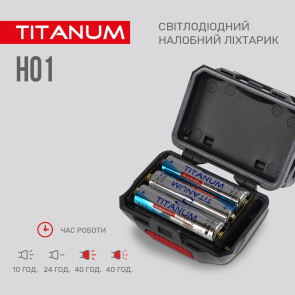 Налобный светодиодный фонарик TITANUM TLF-H01 100Lm 6500K №8