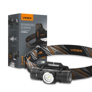 Налобний світлодіодний ліхтарик VIDEX VLF-H065A 1200Lm 5000K №1