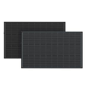 Набор солнечных панелей EcoFlow 2*100 Solar Panel Стационарные №1