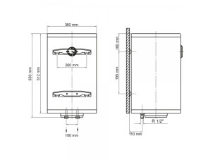 Водонагреватель Arti WHV Slim 30L/1 №2