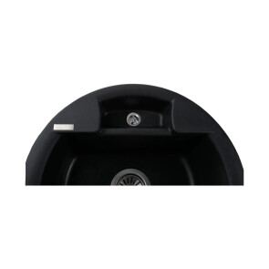 Гранітна мийка Globus Lux GURON чорний 480мм-А0002 №2