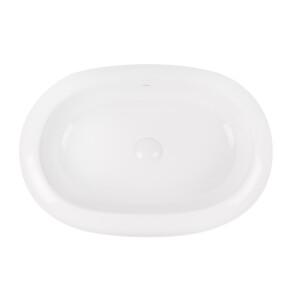 Раковина-чаша Qtap Robin 635x420x105 White с донным клапаном QT13113075W №1