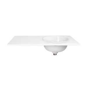 Раковина Qtap Virgo 800х460х300 White з донним клапаном QT1811FL8130ARRW №3