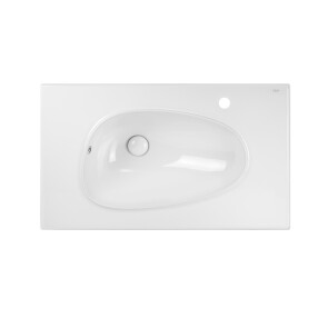 Раковина Qtap Virgo 800х480х167 White з донним клапаном QT1811FL8128BRW №1