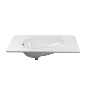 Раковина Qtap Virgo 800х480х167 White з донним клапаном QT1811FL8128BRW №4