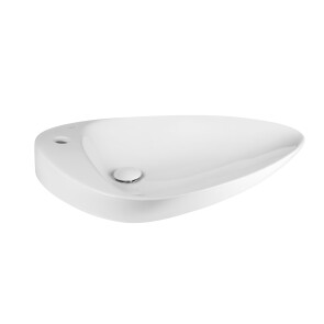 Раковина-чаша Qtap Leo 695х460х115 White з донним клапаном QT1111A089TW №3