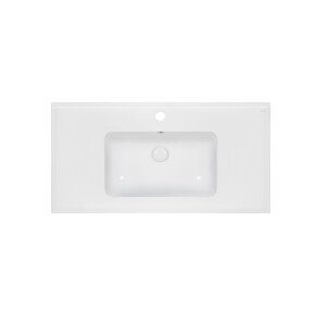 Раковина Qtap Albatross E49 1000х490х200 White з донним клапаном QT01119100E49W №1