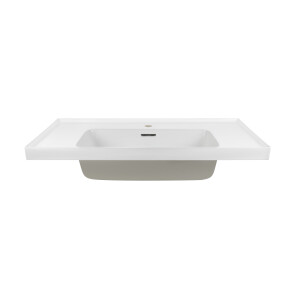 Раковина Qtap Albatross A 900х500х230 White с донным клапаном QT01115090AW №3