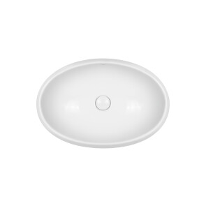 Раковина-чаша Qtap Leo 600х400х155 White з донным клапаном QT11117060GW №1