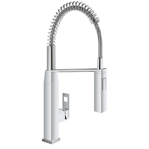 Смеситель для кухни с рефлекторным изливом Grohe Eurocube 31395000 №1