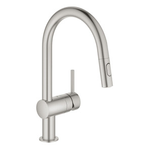 Смеситель для кухни с выдвижным изливом Grohe Minta 32321DC2 №1