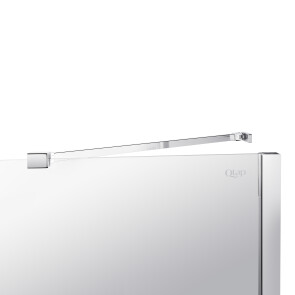Набір Qtap душова кабіна Aquarius CRM1099SC6 Clear 2020x900x900 мм + піддон Tern 309912C 90x90x12 см з сифоном №7