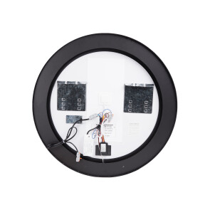 Дзеркало Qtap Robin R600 Black з LED-підсвічуванням та антизапотіванням QT13786501B №6