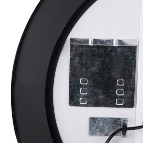 Дзеркало Qtap Robin R600 Black з LED-підсвічуванням та антизапотіванням QT13786501B №7