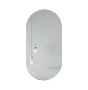 Дзеркало Qtap Scorpio 500х900 з LED-вимикачем QT14783001W №1