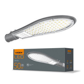 LED ліхтар вуличний VIDEX IP65 50W 5000K VL-SLE15-506 №1