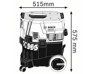 Будівельний пилосос Bosch GAS 35 M AFC Professional (06019C3100) №7