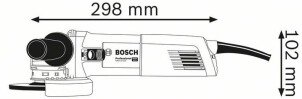 Кутова шліфувальна машина Bosch Professional з X-LOCK GWX 13-125 S Professional №2