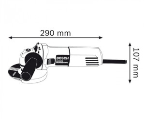 Угловая шлифмашина(болгарка) Bosch GWS 670 №2