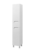 Пенал підлоговий VAN MEBLES Корнелія з кошиком та ящиком 40х35 см правосторонній білий