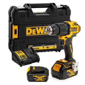 Дрель-шуруповерт аккумуляторная бесщёточная ударная DeWALT DCD709M2T №1