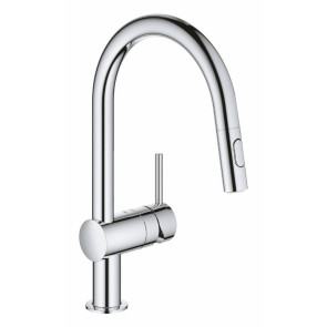 Смеситель для кухни с выдвижным изливом Grohe Minta 32321002 №4