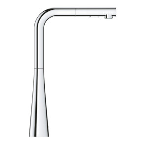 Смеситель для кухни с выдвижным изливом Grohe Zedra 32553002 №4