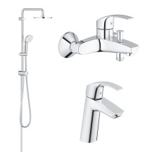 Комплект смесителей для ванной комнаты Grohe Eurosmart New UA123389M0