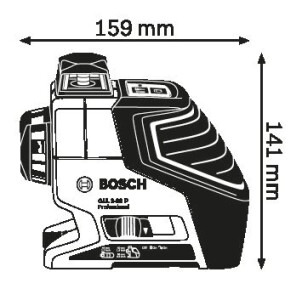 Линейный лазерный нивелир Bosch (0601063S00) GLL 3-80 Professional №2