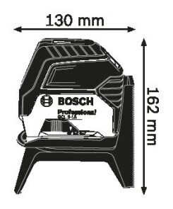 Линейный лазерный нивелир Bosch GCL 2-15 Professional (0601066E00) №5