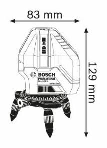 Линейный лазерный нивелир Bosch GLL 5-50X Professional (0601063N00) №2