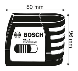 Лазерний нівелір Bosch GLL 2 + MM 2 (0601063A01) №2