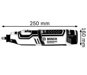 Аккумуляторный многофункциональный инструмент Bosch GRO 12V-35 SOLO без Акку и зарядки (06019C5000) №3