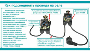 Реле сухого ходу допоміжне 0.9-0.1 бар (гайка) AQUATICA (779528) №5