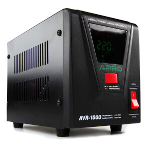 Стабилизатор напряжения релейный AVR-1000, 800Вт APRO №3