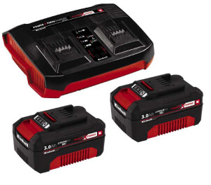 Енергоблок 18V 2x3,0Ah Twincharger Kit Einhell Power-X-Change №1