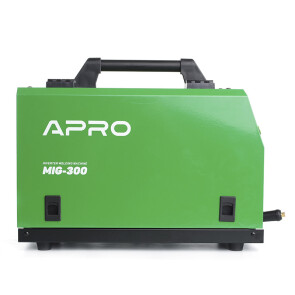 Сварочный полуавтомат инверторный APRO MIG-160, 20-160А, ел.4мм, пр.0.8-1мм 5кг 2.5+1.5+3м (набор кабелей) №6