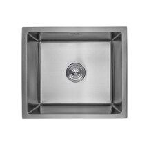 Кухонна мийка Kroner KRP PVD Schwarze-4843HM (3,0/1,0 мм)