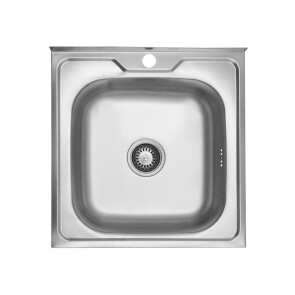 Кухонна мийка Kroner KRP Dekor-5050 (0,6 мм) №1