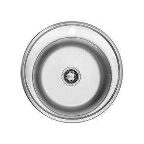Кухонна мийка Kroner KRP Dekor-510 (0,8 мм) №1