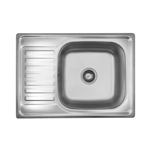 Кухонна мийка Kroner KRP Satin-6950 (0,8 мм) №1