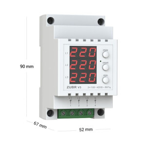 Трехфазный вольтметр ZUBR V3 №3