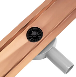 Трап для душу REA PURE NEO BRUSHED COPPER 60 см №11