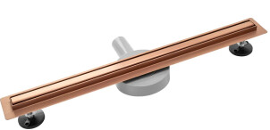 Трап для душу REA NEO SLIM PRO BRUSHED COPPER 80 см. №6