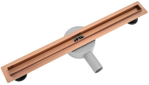 Трап для душа REA NEO SLIM PRO BRUSHED COPPER 60 см. №4