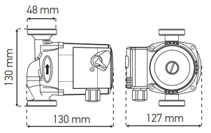 Насос циркуляційний відцентр. KOER KP.GRS-25/4-130 №3