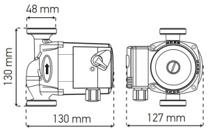 Насос циркуляційний відцентр. KOER KP.GRS-25 / 6-130 №3