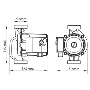 Насос циркуляційний відцентр. KOER KP.GRS-32 /8-180 №3