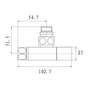 Комплект приборных кранов Raftec RV-5034 1/2'х3/4' №8