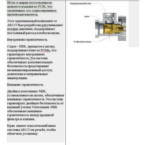 Кран шаровой угловой ARCO 1/2х 3/8 DE660-610 AntiLime №6